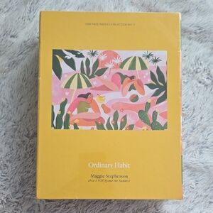 Ordinary Habit - M. Stephenson How I Will Spend The Summer 1000 Piece Puzzle New